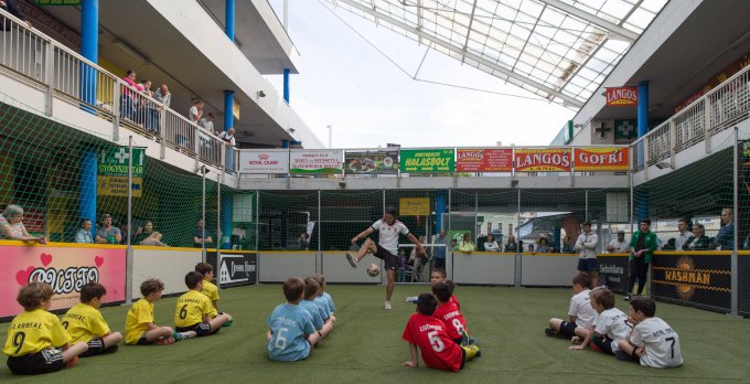 Csere-bere és focitorna az első Budai Focibörzén