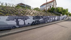 Falfestmény a Szeréna úton