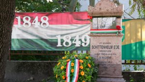 Képviselők emlékeztek október 6-án a Schittenhelm-síremléknél